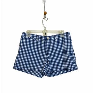 Ralph Lauren Sport Blue and White Gingham Shorts